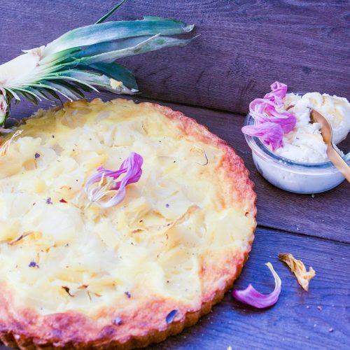 vegan pineapple pie